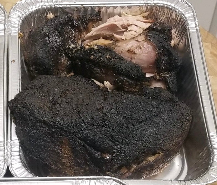 Smoked Pulled Pork - 1/2 Pan - Local Delivery Only